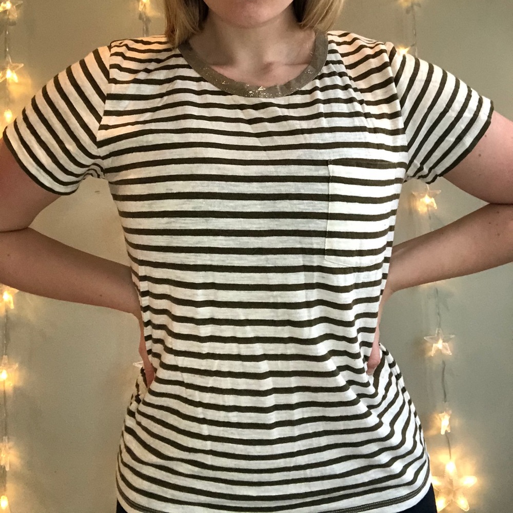 J Crew crew neck top